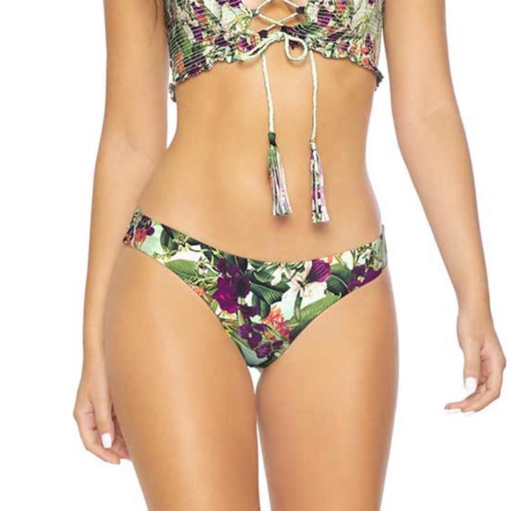 NWT- PILYQ- Cheeky Bikini Bottom- Women's Medium